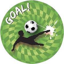 BORDEN 23CM 8ST.GOAL (FEESTSERIE